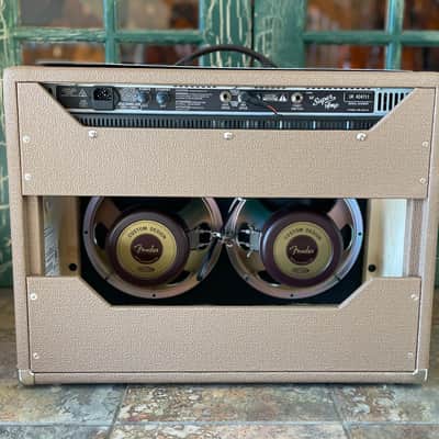 Fender '62 Super Guitar Amplifier Amp Reissue 2-Channel 40 Watt 2x10" Tweed 40w image 15