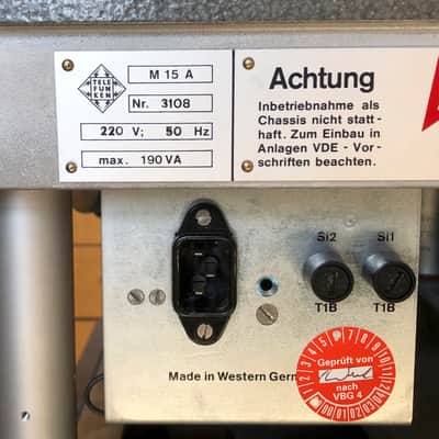 Telefunken M15a 2-track analog tape machine | refurbished image 5