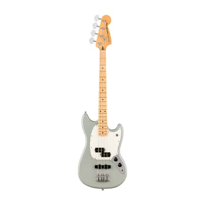 Fender Player II Mustang Bass PJ Maple - Cactus Gray image 2