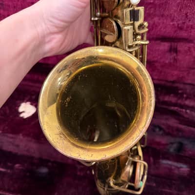 Vintage 1923 Buescher True Tone Alto Saxophone Low Pitch Elkhart-Ind. image 9