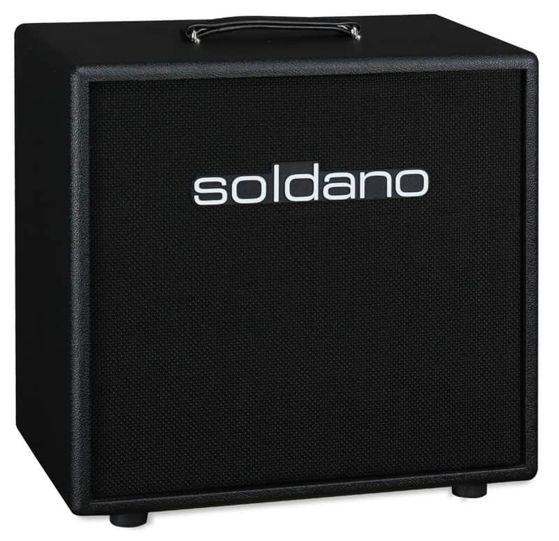 Soldano Cabinet 1x12 V30 Closed Back Black image 1