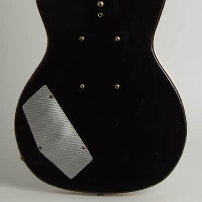 Danelectro U-2 Frankenstein Solid Body Electric Guitar (1959/1964), black gig bag case. image 4