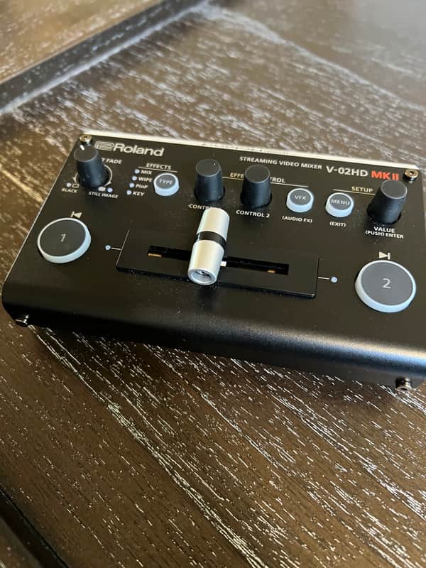 Roland V-02HD MK II 2025 - Black image 1