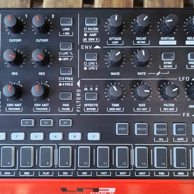 IK Multimedia UNO Synth Pro X Desktop Analog Synthesizer 2023 - Present - Black image 2