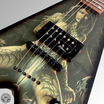 B.C. Rich JR-V Body Art Collection Umethar Limited Edition – Very Good+ Condition image 3