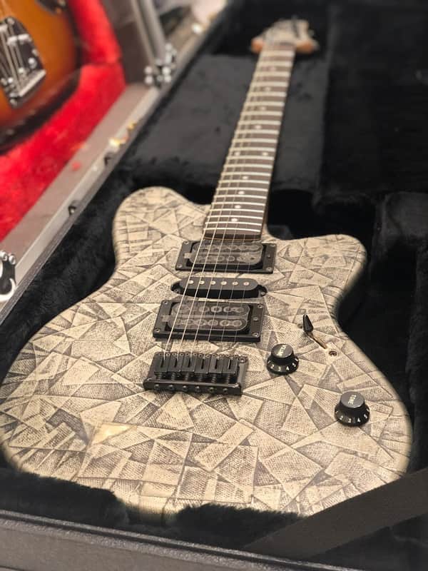 Ibanez NDM1 Noodles Signature 2003 in Taped Stained Gray with