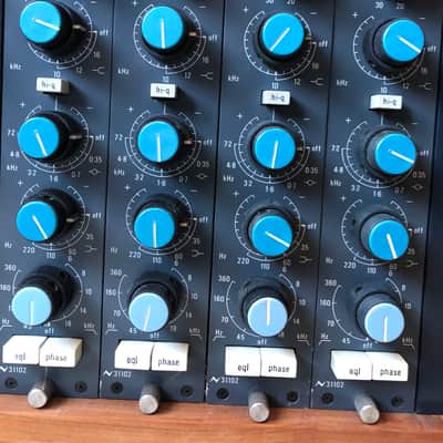 Neve Vintage 1073 and 31102 modules in Vintage King rack image 4