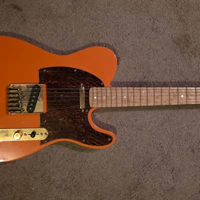 Custom Telecaster style 2014 - Gloss Hotrod Orange image 1