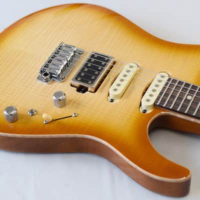 Tom Anderson Arc Angel Player Honey Shaded FM RW image 10