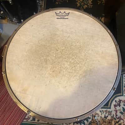 Vintage Leedy 1920s “8x14” ‘Multi-Model’ Nickel Over Brass Snare Drum image 11