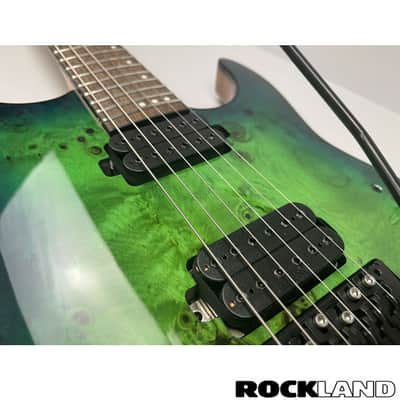 Schecter C-6 FR Pro Aqua Burst image 7