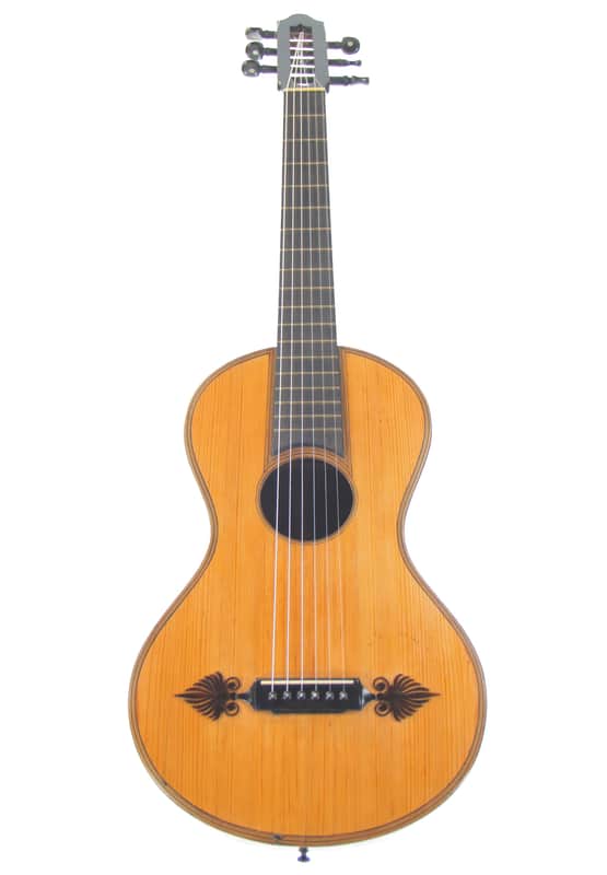 Joseph Kriner 1865 - outstandingly crafted guitar with extremely good sound and special design + check video image 1