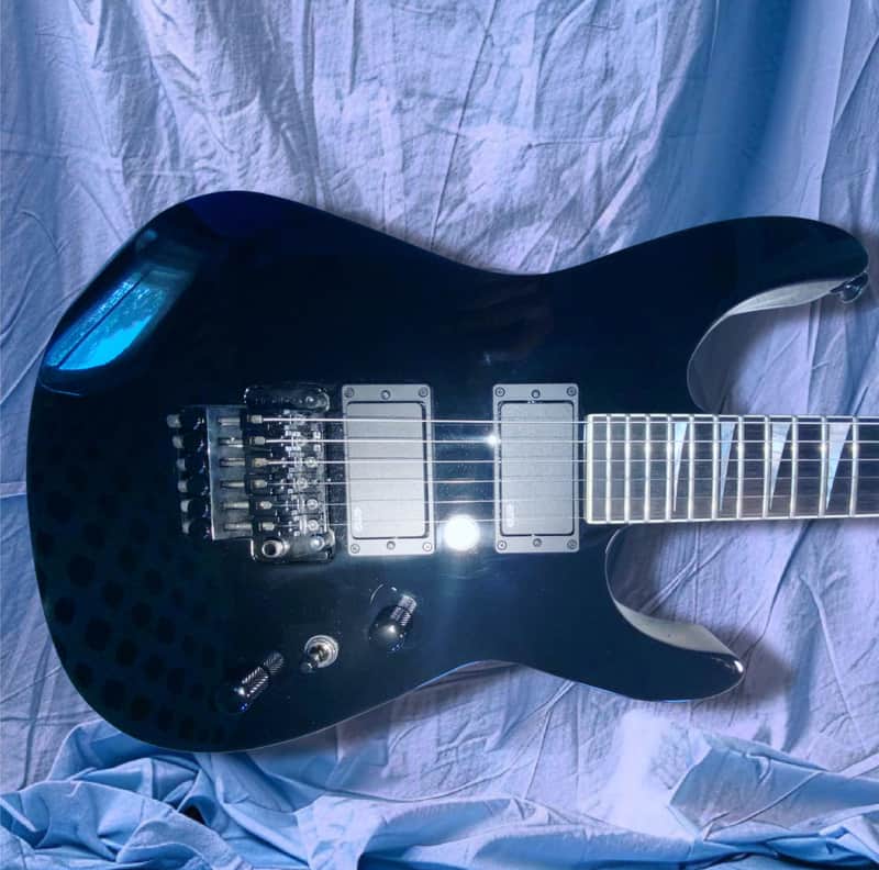 ⚠️ 2021 Jackson USA Custom Shop DK-1 Dinky in Glossy Black Mint! EMGs! OHSC Flight Case! image 1