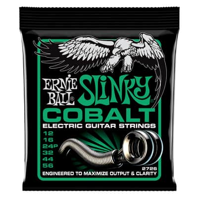 10 Packs!  Ernie Ball 2726 Ernie Ball Not Even Slinky Cobalt Electric Guitar Strings 12-56 Free Ship image 1