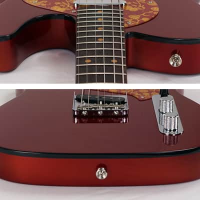 2023 Fender Raphael Saadiq Signature Telecaster Candy Apple Red with Hard Case image 5
