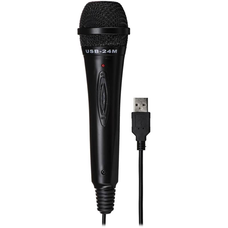 NADY - USB-24M - Dynamic Plug and Play USB Microphone - Black image 1