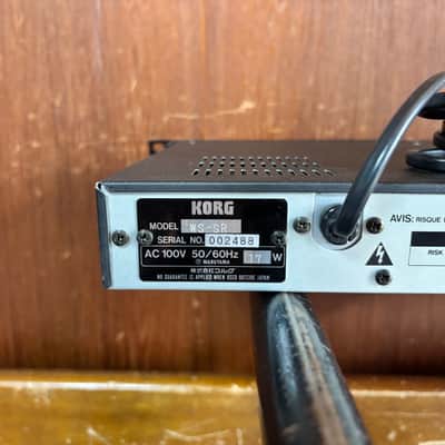 Korg Wavestation SR WS-SR Rackmount Synth New internal battery image 6