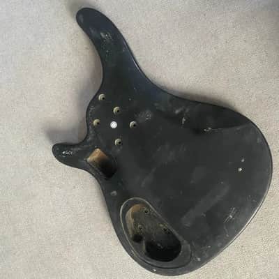 Harley Benton Jazz Bass Style Body in Black, 5 or 6 String image 5