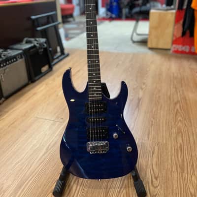 Ibanez Gio GS Solid Body 2000s Dark Blue Burst image 2