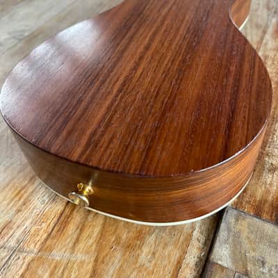 Luthier AB Manson for Ian Anderson Jethro Tull  Martin Barre Travel Parlor Acoustic Guitar with COA image 8