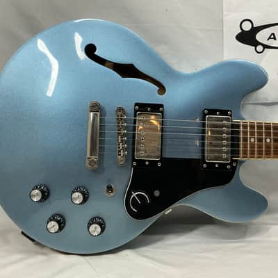 Epiphone Dot Ultra 339 Semi-Hollow Electric Guitar - Blue image 2