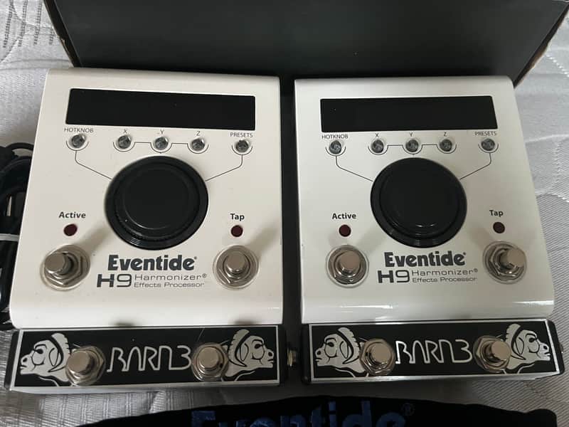 2 Eventide H9 Max with 2 Barn3 footswitches image 1