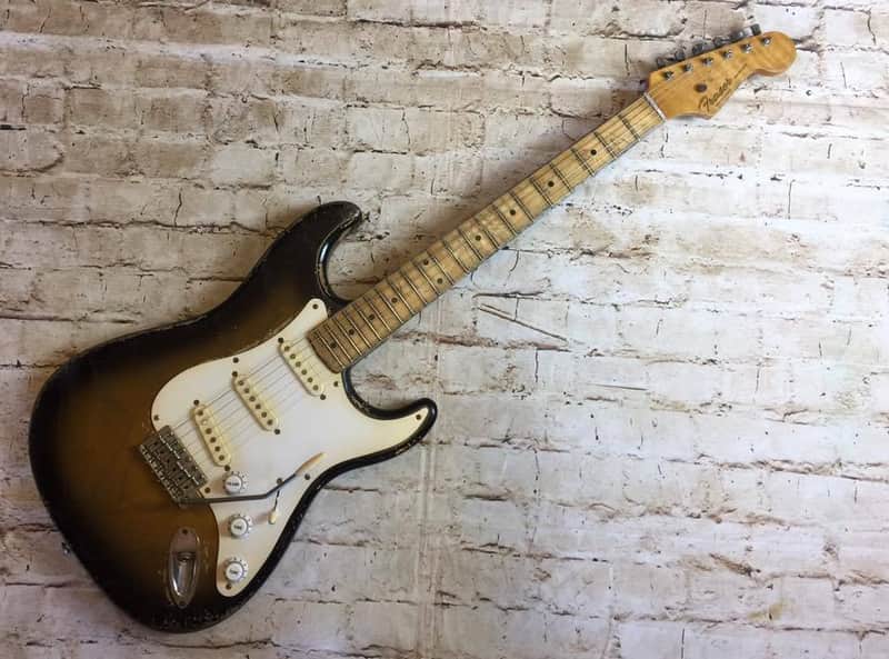 Fraser Guitars Custom Shop Tobacco Burst 54 Stratocaster Guitar Aged  Vintage Relic *1 AVAILABLE