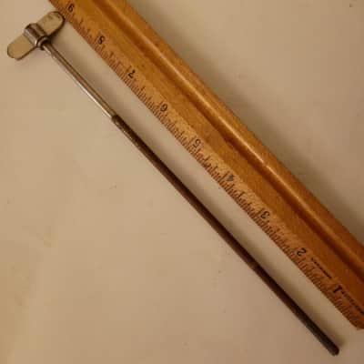 Leedy 8 3/4"Single-Tension Thumb Rod+Collar Walberg&Auge10-24Bass/Snare/Tom Drum image 1