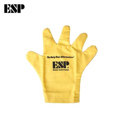 ESP CL-8G Yellow Glove Cleaning Cloth image 1