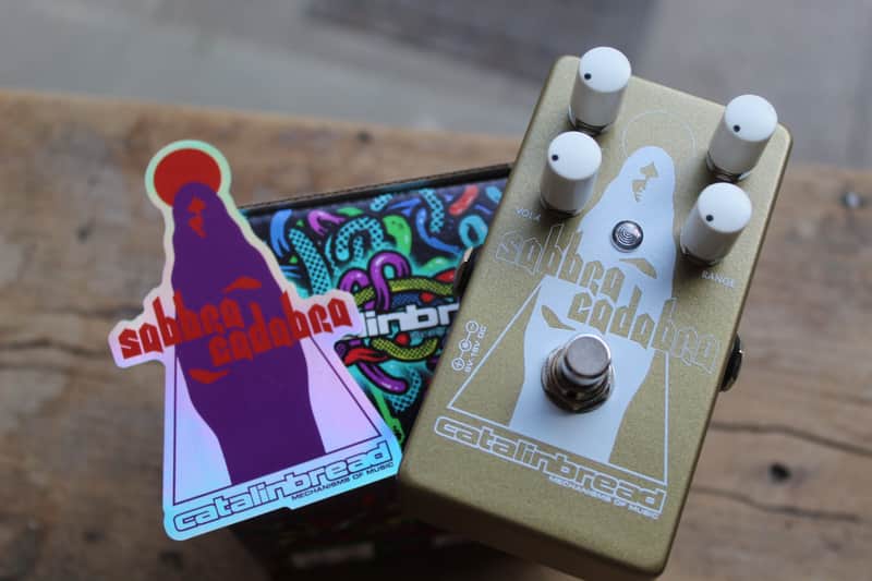 Catalinbread "Limited Sabbra Cadabra Gold and White" 100 units Only image 1