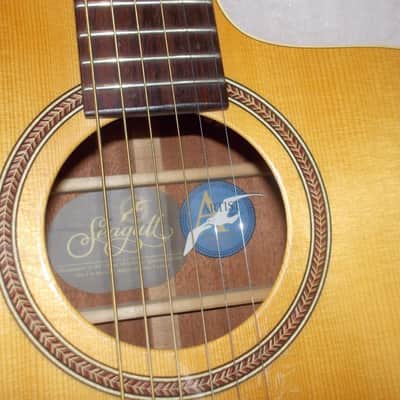 Seagull Artist Series Mahogany Spruce CW acoustic-guitar w-TRIC case NICE 2001 image 5