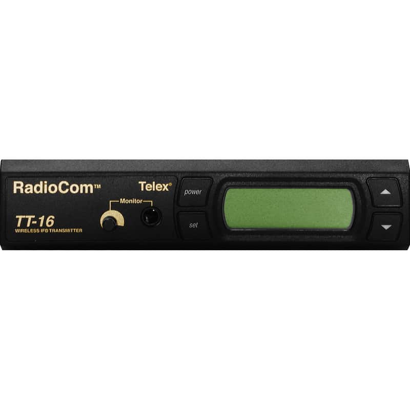 RTS TT-16 16-Channel Wireless IFB Transmitter (Battery-Powered) image 1