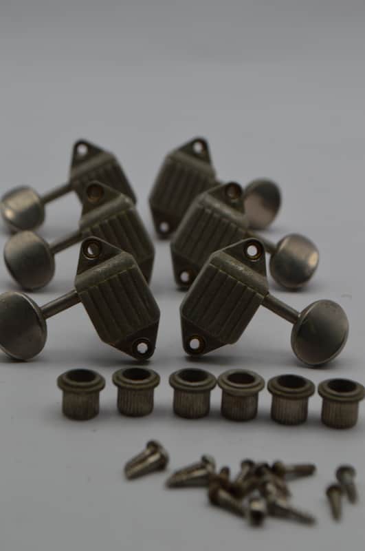 60’s Waffleback Tuners Complete Set Waffle Back Kluson 3x3 image 1