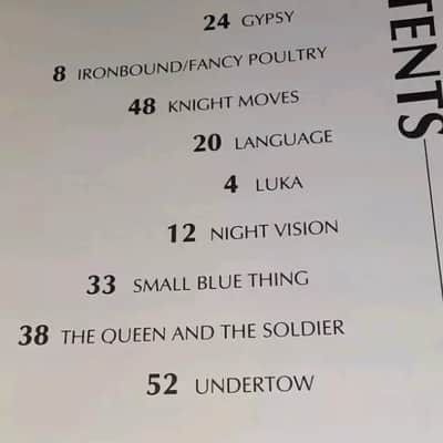 THE GUITAR STYLE OF SUZANNE VEGA - GUITAR TAB BOOK - TABLATURE MUSIC SONGBOOK image 3