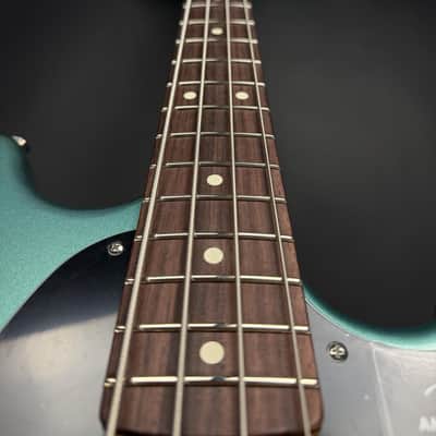 Fender American Professional Classic Mustang Bass - Faded Sherwood Green Metallic image 4