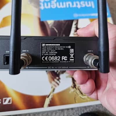 Sennheiser EW 100-ENG G3 - A Band 516-558MHz 2010s - Black image 2