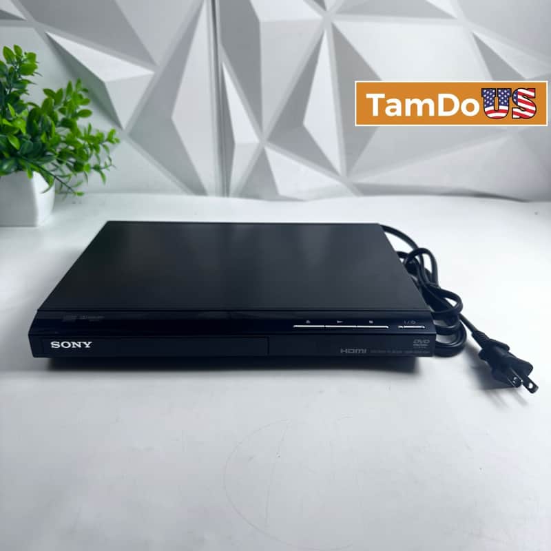 Sony DVP-SR510H CD DVD Player HDMI 1080p Upscaling Digital Audio Black DVP