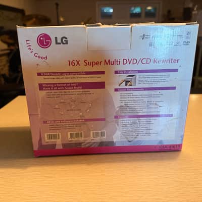 LG Super Multi DVD Drive GSA-4163B 16X CD DVD-RW Writer NEW w/software image 5