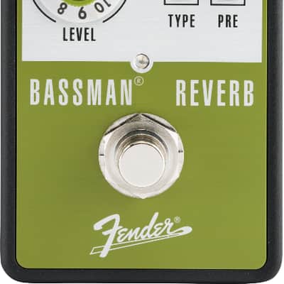 Fender Bassman Reverb Effect Pedal - 023-4613-000 image 6