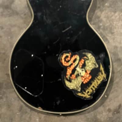 Cortez “Cortez the killer” Dan Auerbach the black keys MIJ lawsuit era Les Paul Custom Copy 70s Ebony image 6