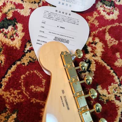 *NEW IN BOX* 2026 Fender Japan Limited Edition Traditional Collection, 60's Jazzmaster White Pearl Gold with Matching Headstock, MIJ JD26 image 4
