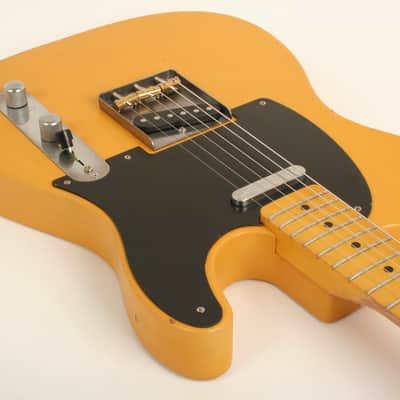 Nash Guitars T-52 Butterscotch Blonde Nautilus Neck Lollar Pickups GRT-638 image 5
