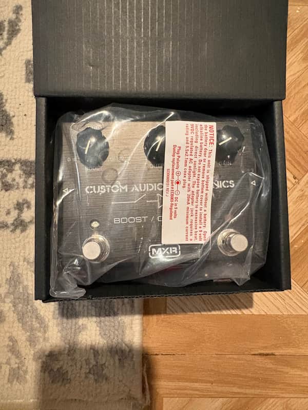 MXR MC402 CAE Boost / Overdrive 2006 - Present - Black image 1