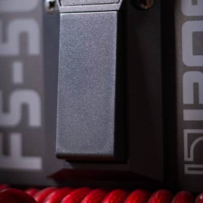 Boss FS-5L Latching Single Button Footswitch Black image 2