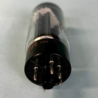 1960s RCA 5U4GB Vintage Black Plate Halo Getter Rectifier Tube! T371 image 5