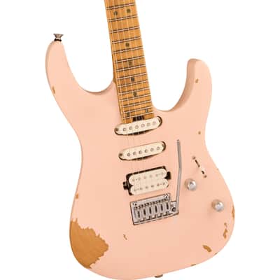 Charvel Pro-Mod Signature Rick Graham DK24 - Worn Shell Pink image 3