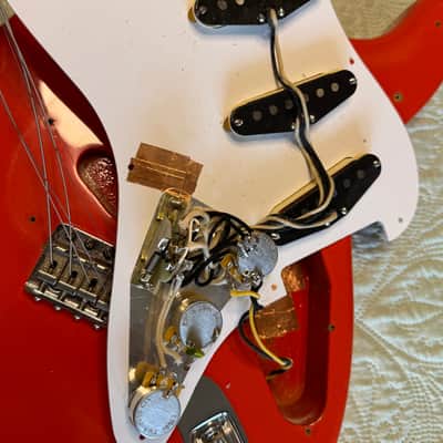 Fender American Vintage 57 1992 - Fiesta Red image 9