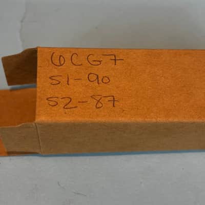 RCA 6CG7 6FQ7 Vintage Gray Plate Halo Getter Tube! T429 image 6
