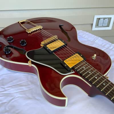 Gibson ES-135 - 2002 - Wine Red w/ Original Case. image 3