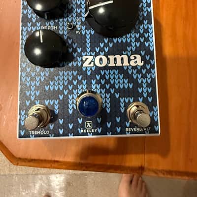 Keeley Zoma Stereo Reverb / Tremolo 2024 - Present Limited Christmas Edition image 1